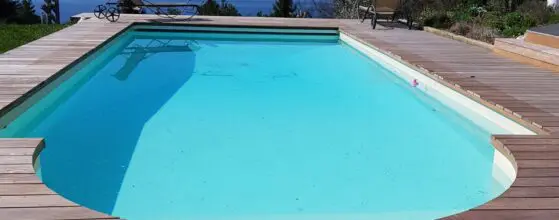 Terrasse en bois, escalier et pergolas - Réalisation Pernollet Paysage