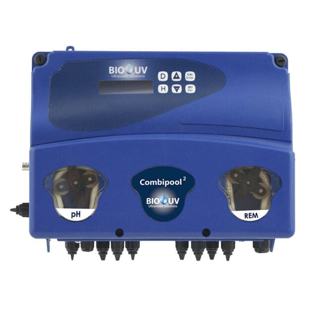 Système de traitement automatique de l’eau de piscine BIO-UV Combipool² avec régulation pH et injection d’oxygène actif